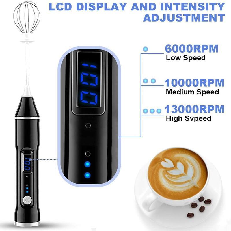 Milk Frother Electric Handheld Blender