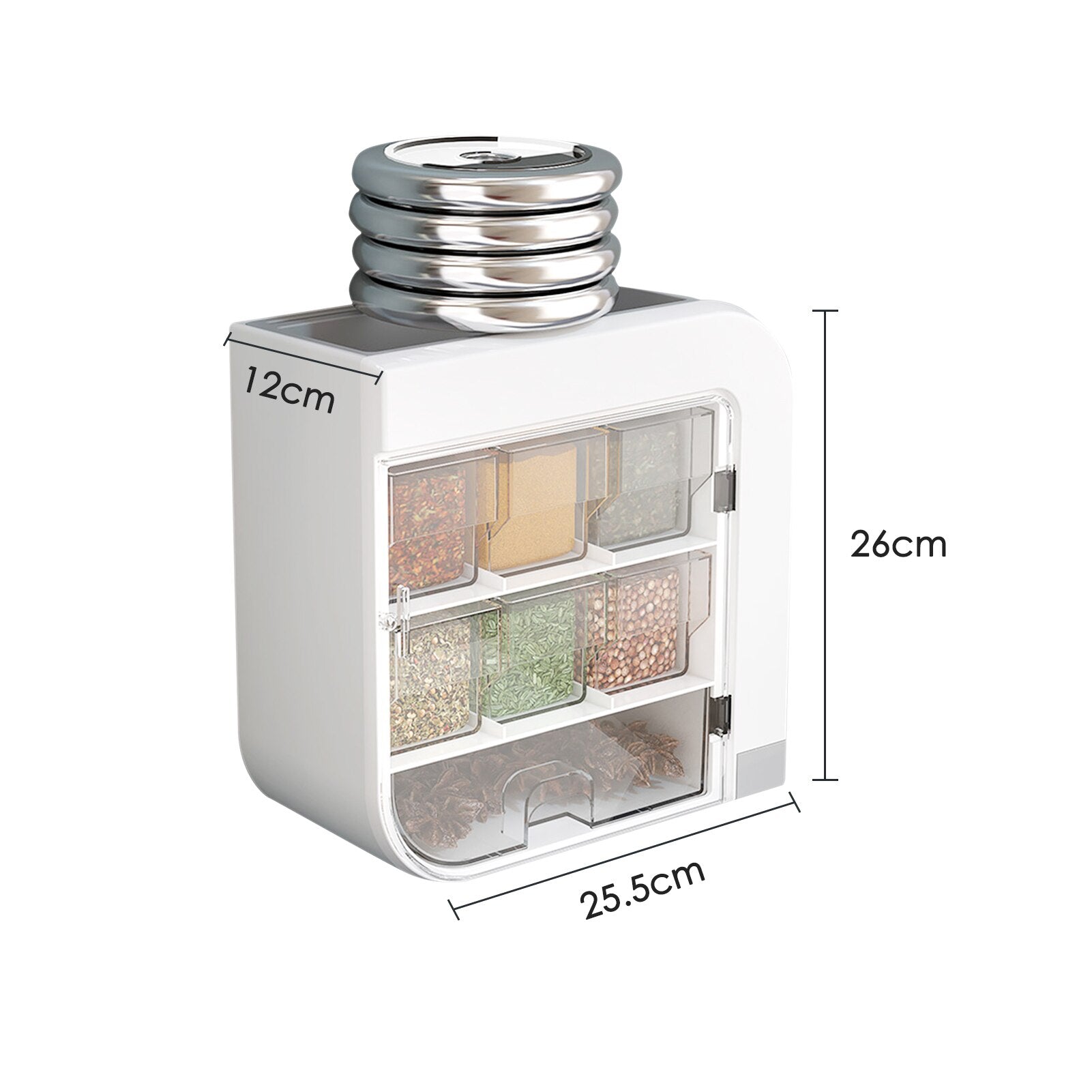 Household Kitchen Shelf Seasoning Box