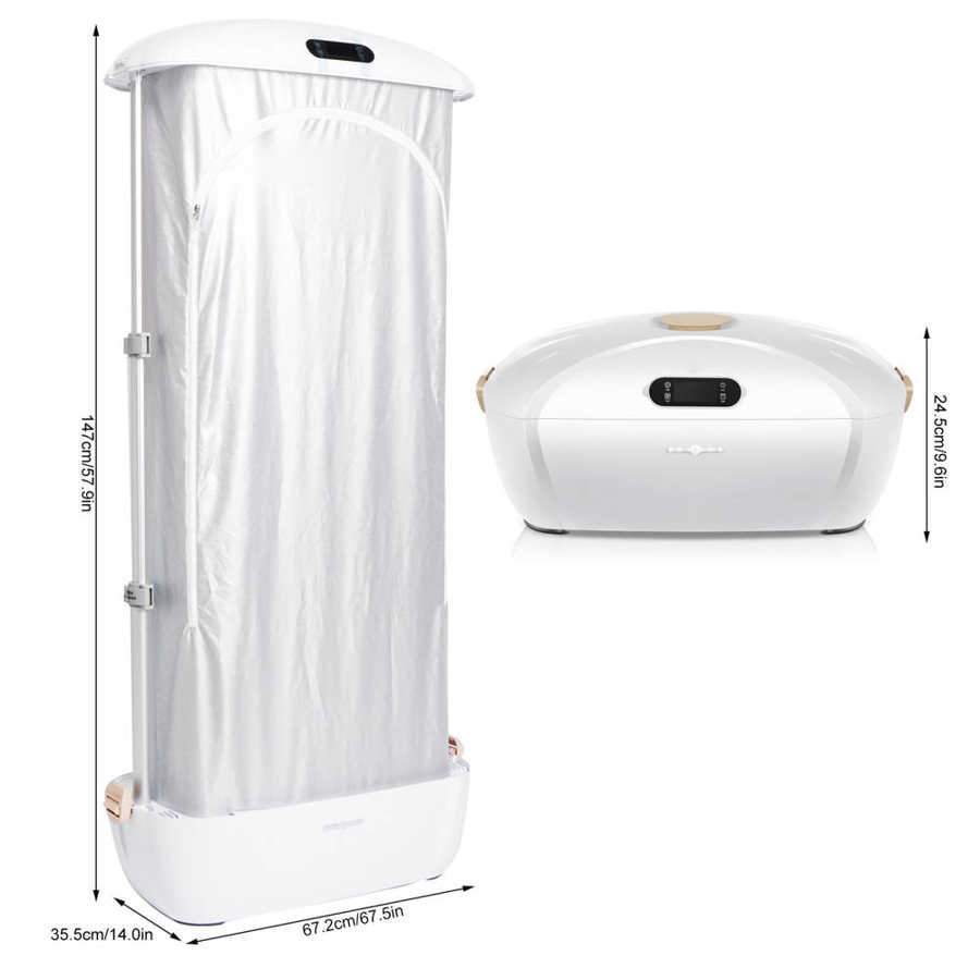 Electric stand clothes dryer