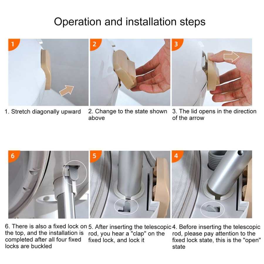 Electric stand clothes dryer