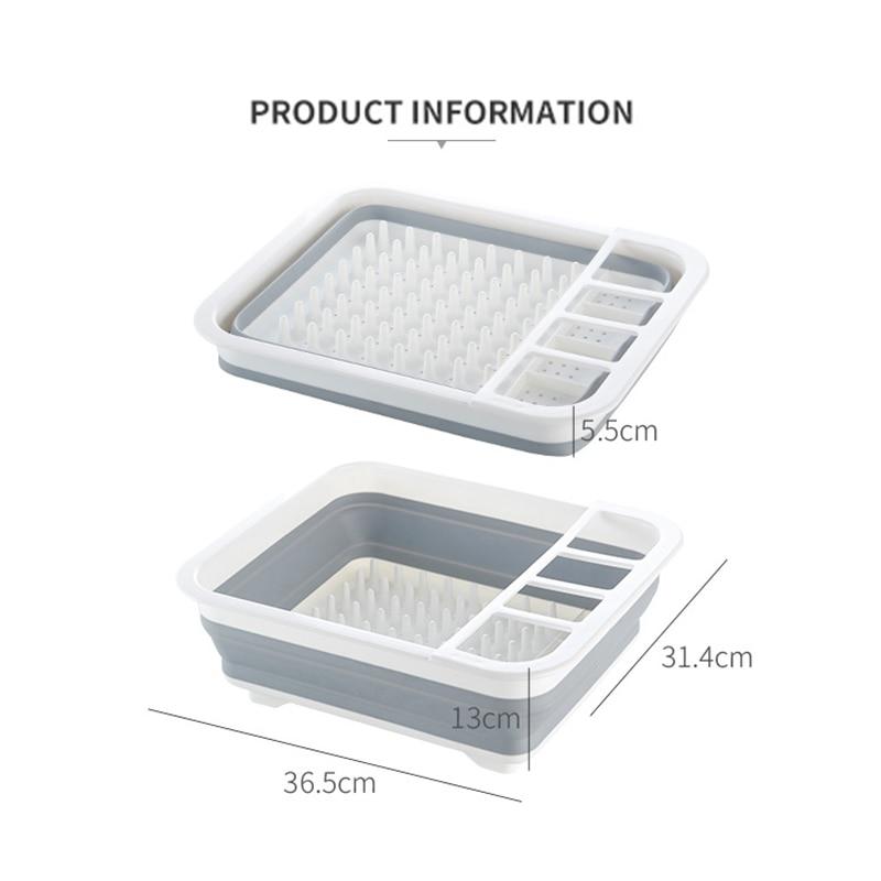 Foldable Easy Dish Drying Rack