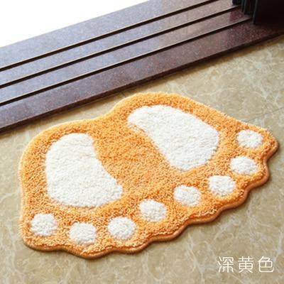 Home Best Foot Print Bath Mats