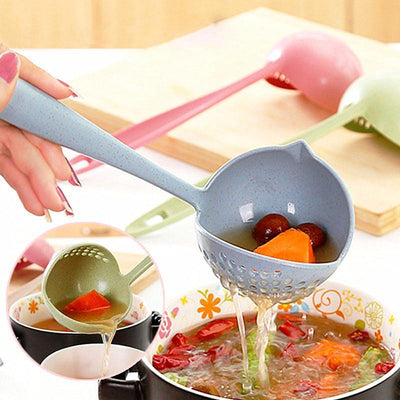 Two-in-one Long Handle Large Spoon