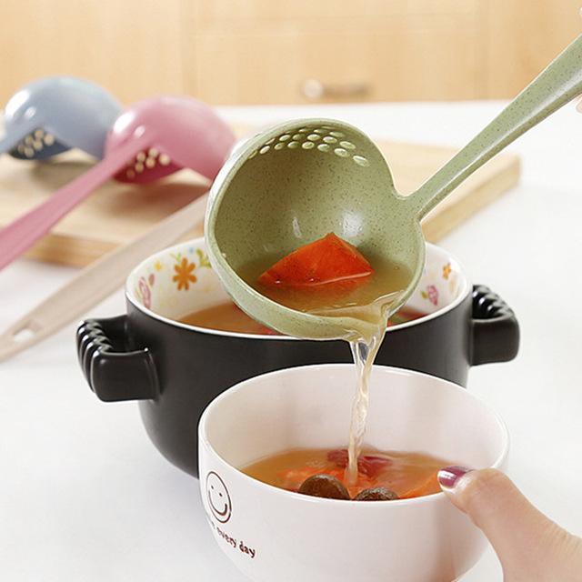 Two-in-one Long Handle Large Spoon