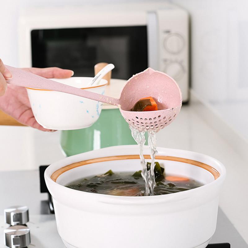 Two-in-one Long Handle Large Spoon