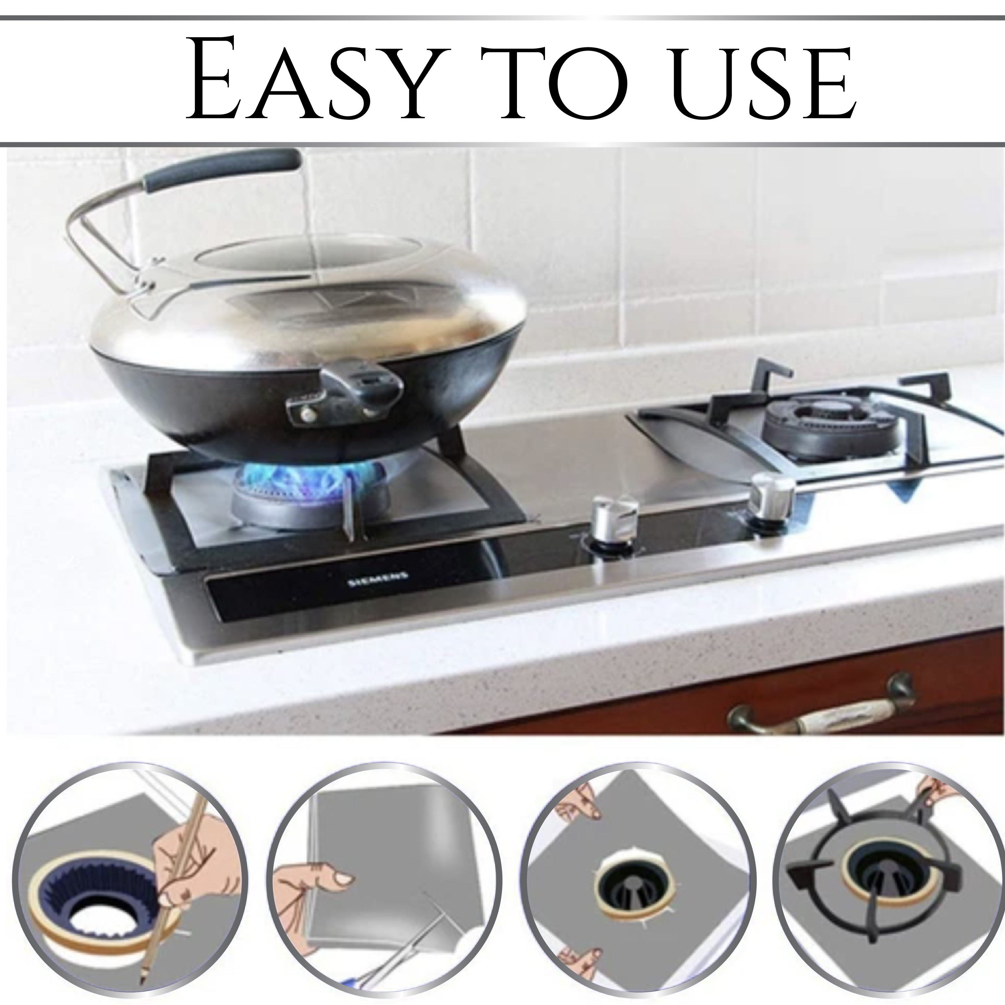 Reusable Foil Stove Cover