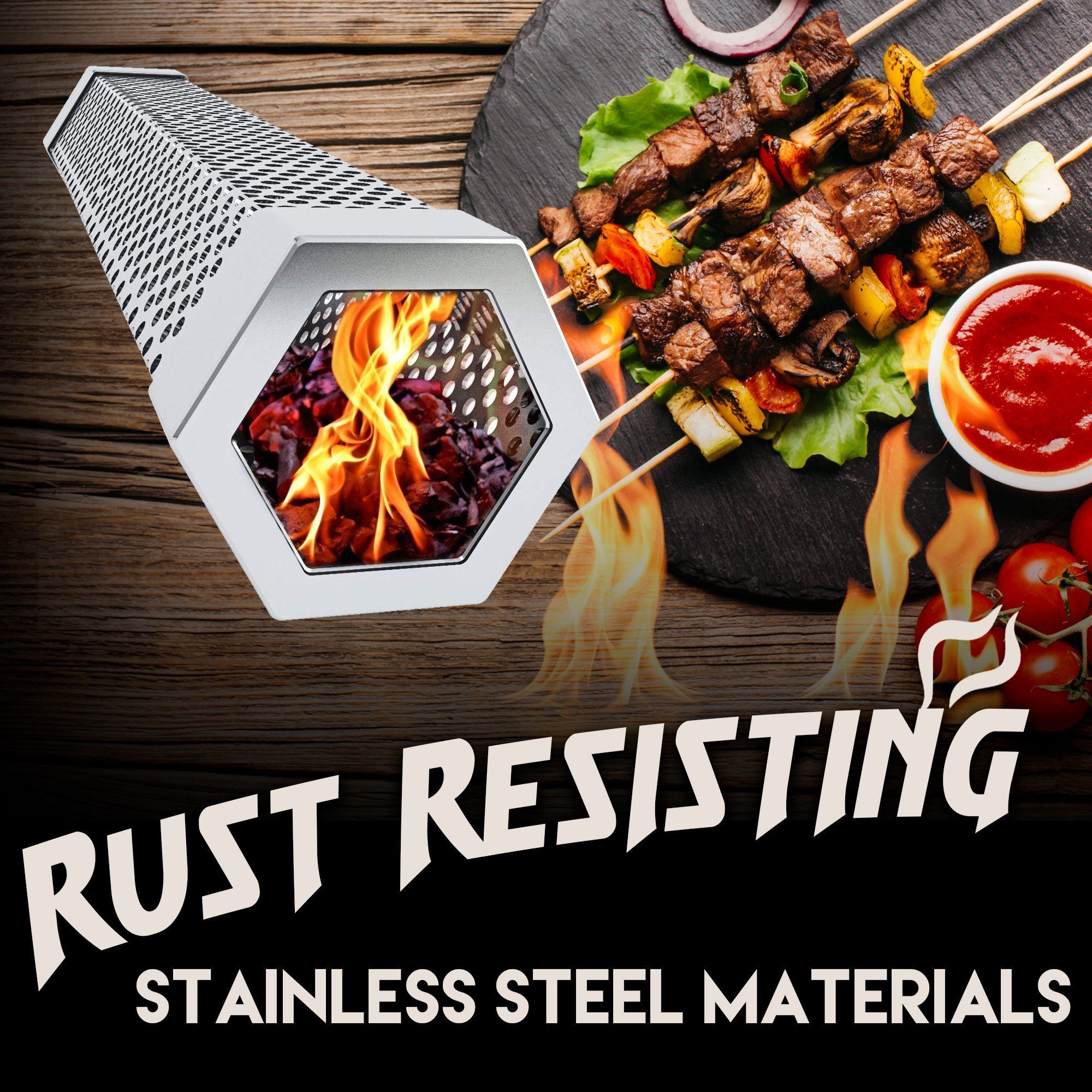 Smoker Grill Tube