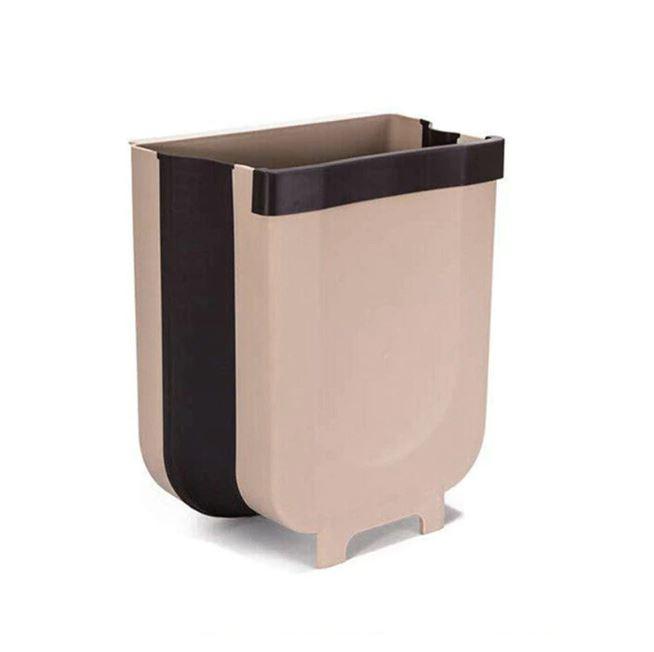 Wall-mounted Folding Trash Can