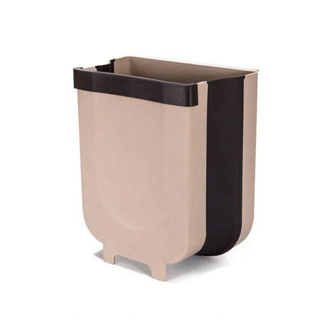 Wall-mounted Folding Trash Can
