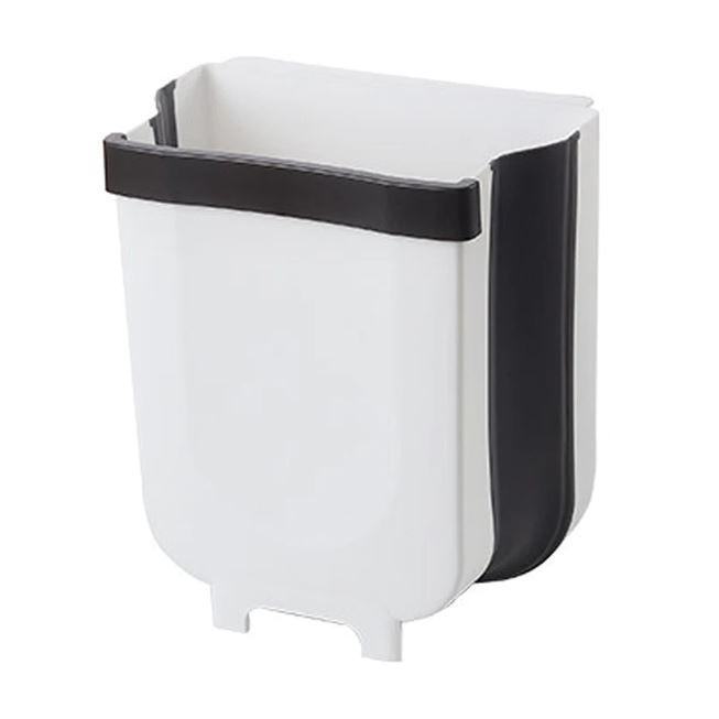 Wall-mounted Folding Trash Can